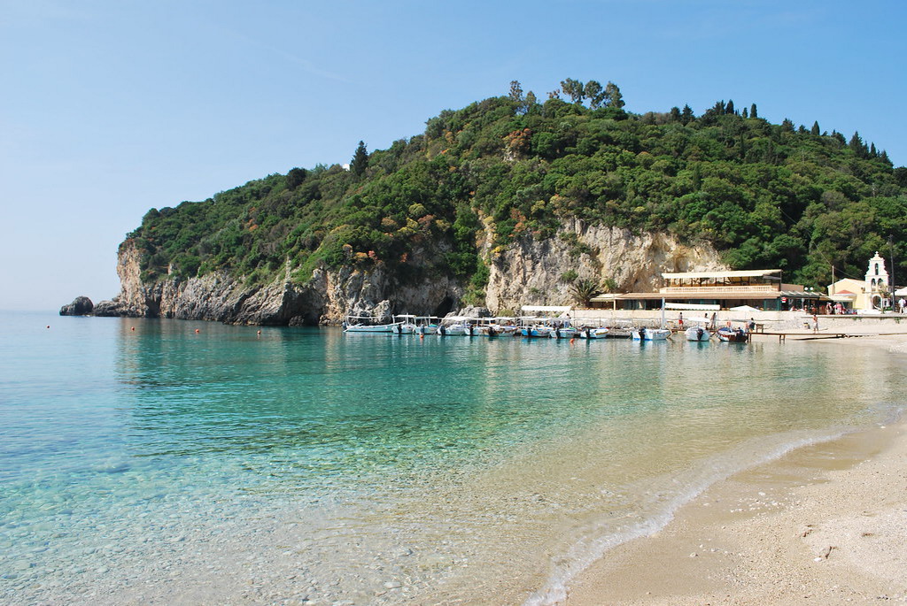  Paleokastritsa beach Corfu 